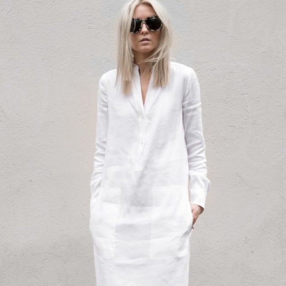 vince linen dress